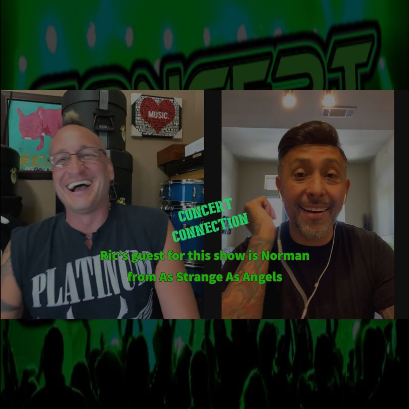 CC August 20, 2020 Ric’s guest for this show is Norman from As Strange As Angels episode artwork