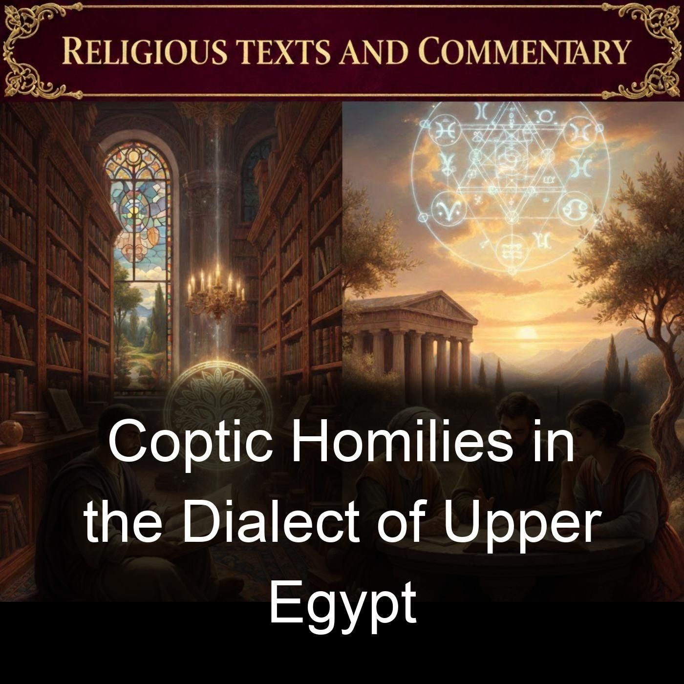 Coptic Homilies in the Dialect of Upper Egypt