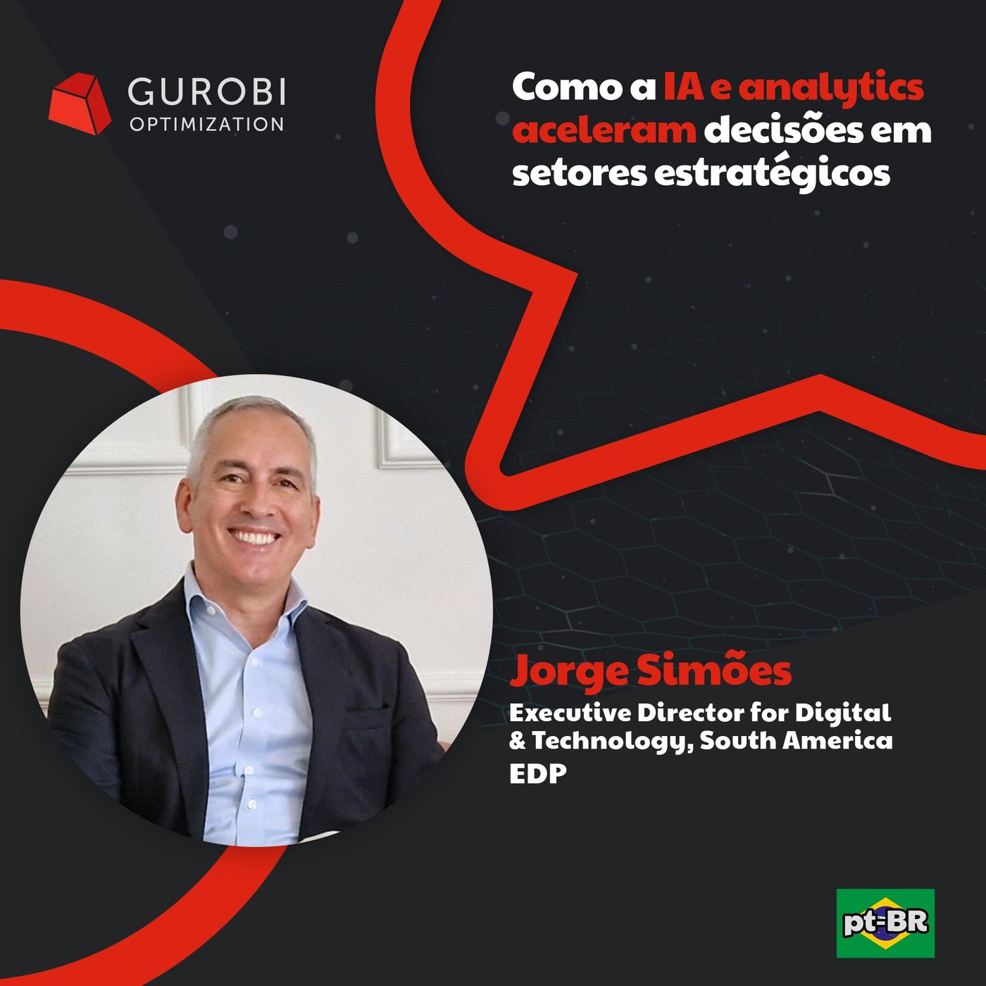 #005 🇧🇷 Como a IA e analytics aceleram decisões em setores estratégicos | Jorge Simões (EDP)