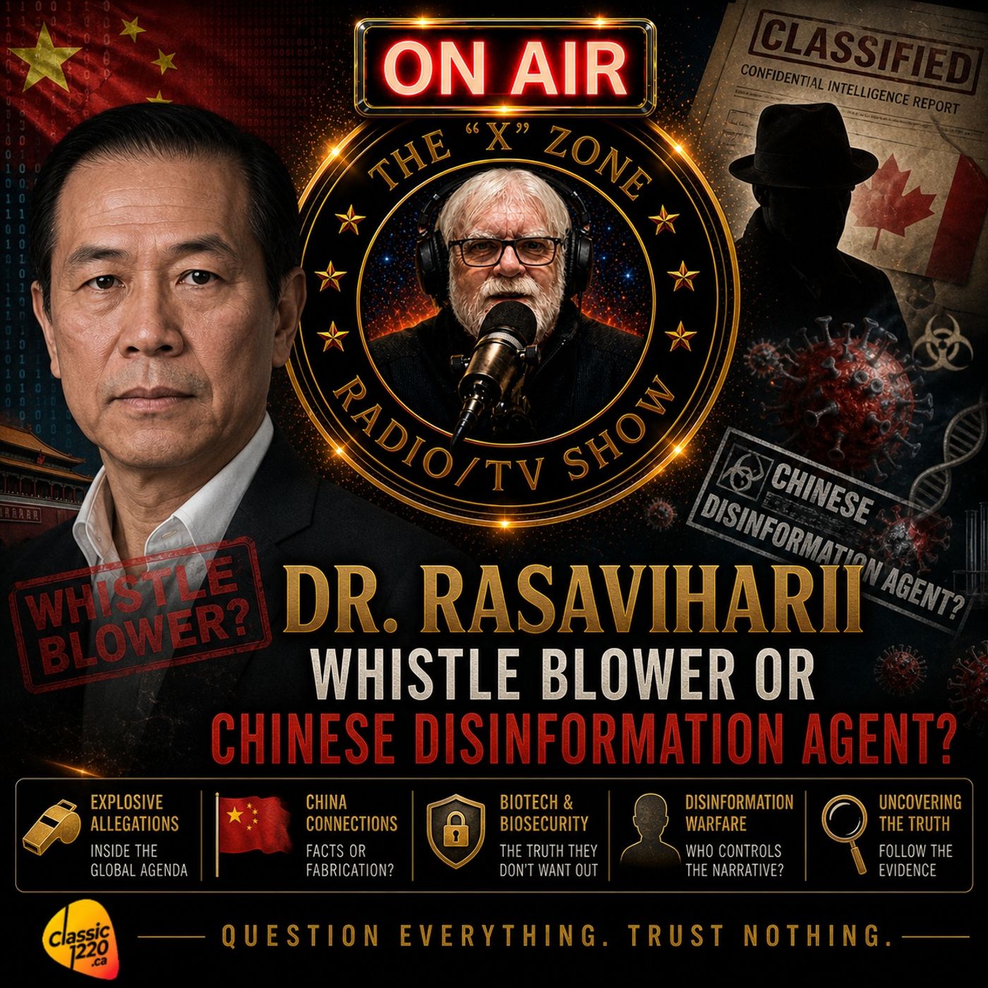 Rob McConnell Interviews - DR. RASAVIHARII - Whistle Blower or Chinese Disinformation Agent