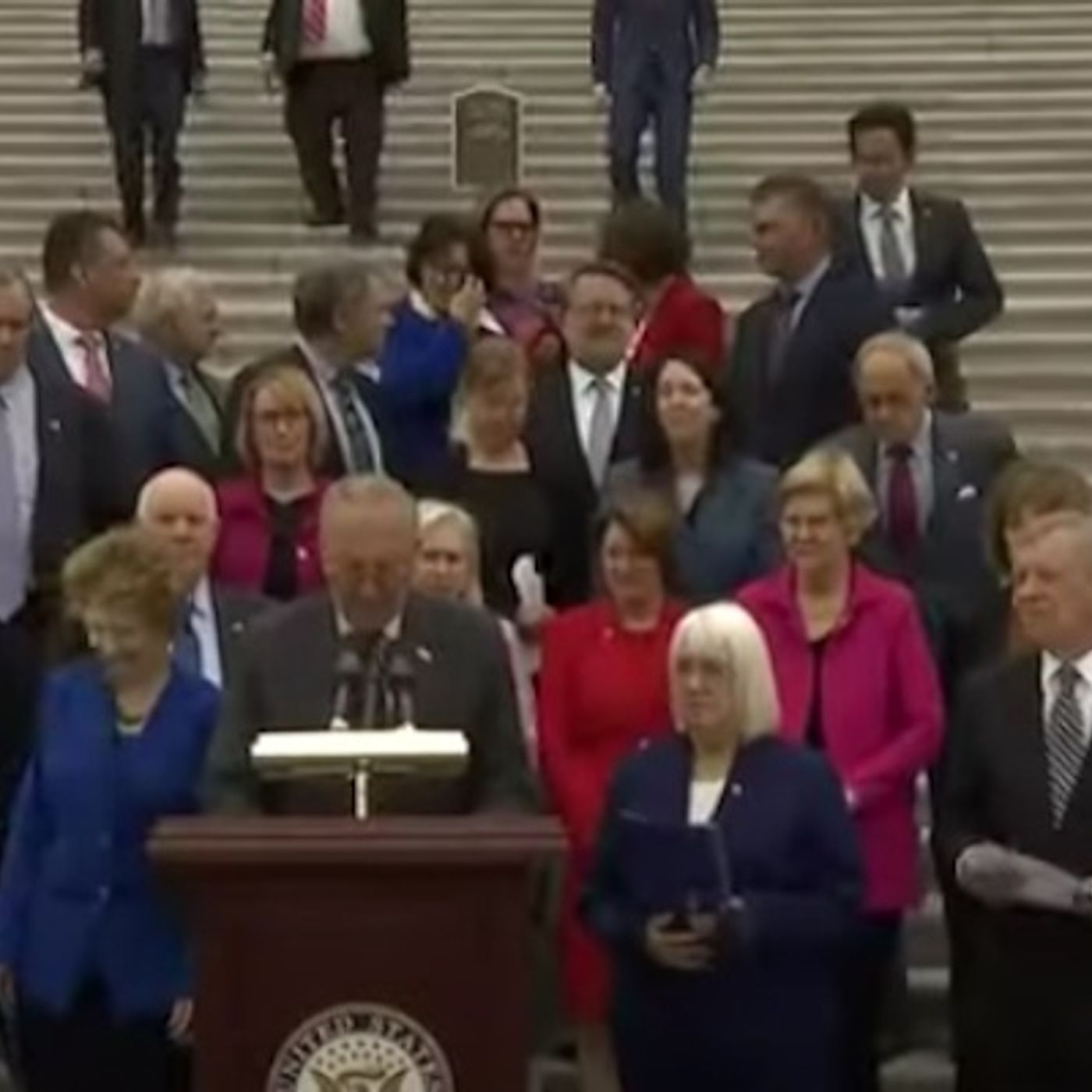 policy and rights Roe Wade Democratic Senators speak after US Supreme Court draft leak