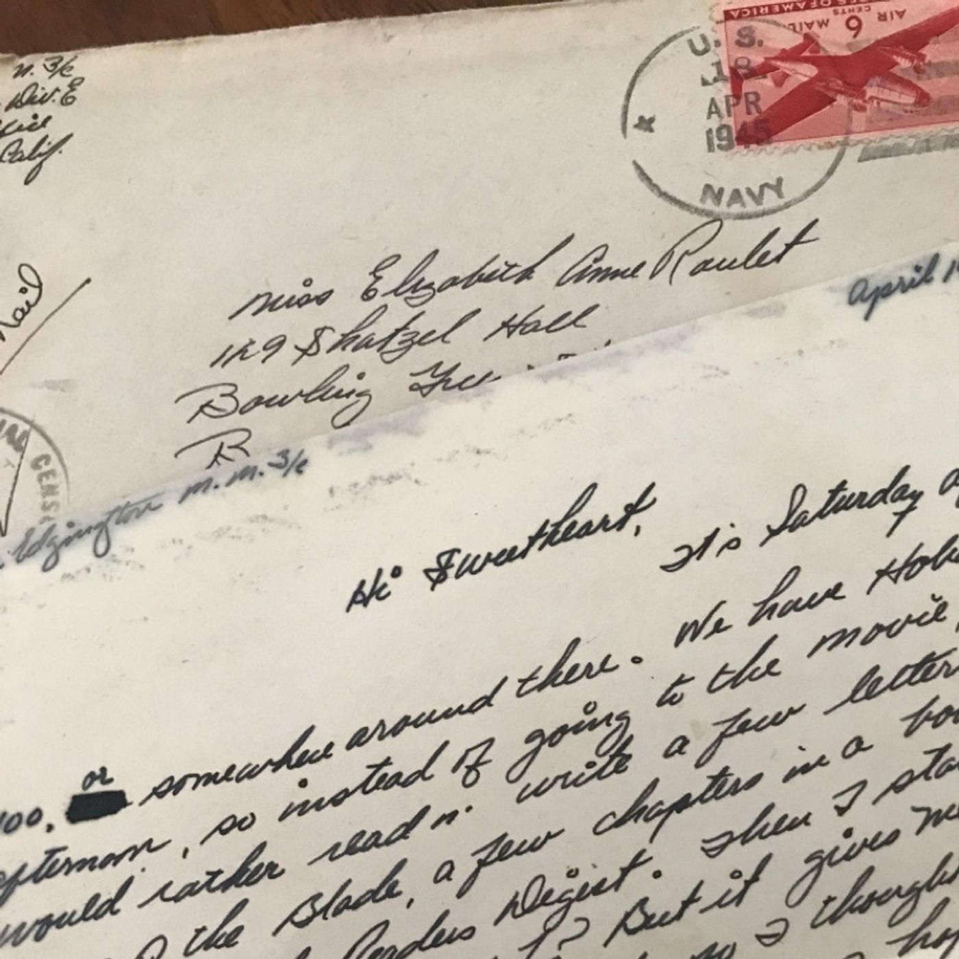 War and Family: Letters Home