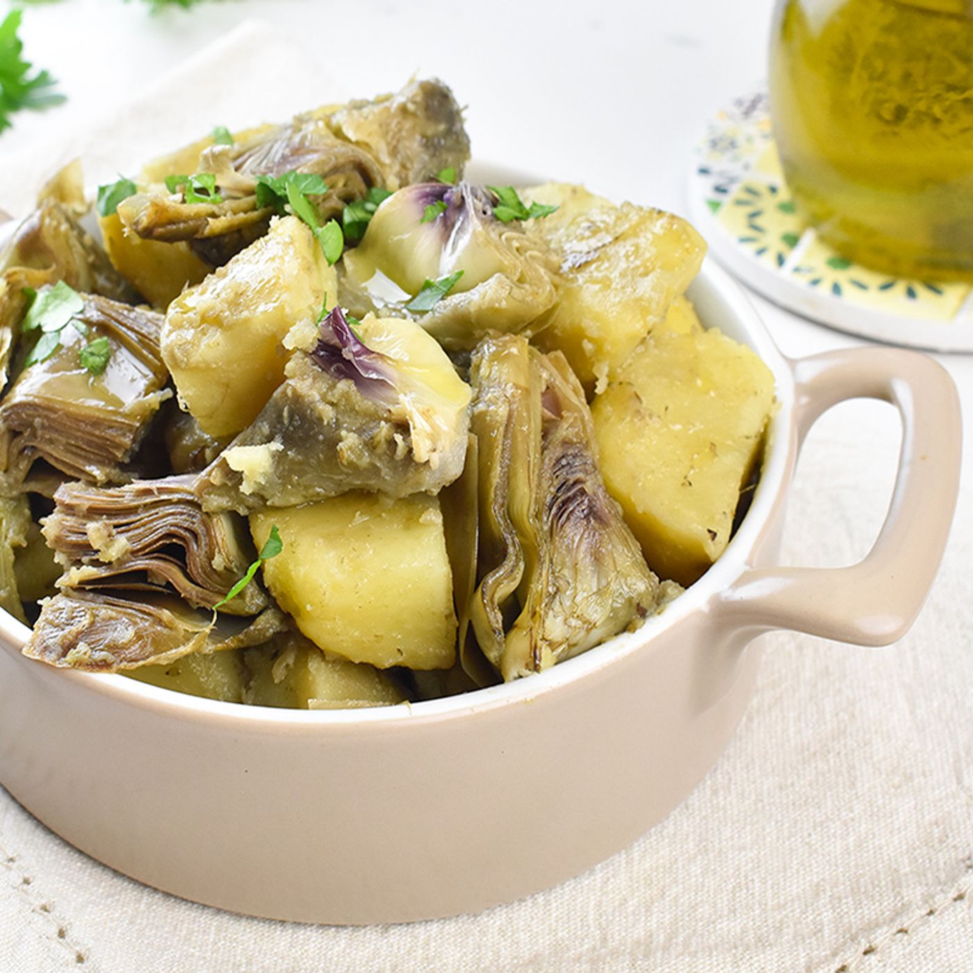Carciofi con patate in umido in padella episode artwork