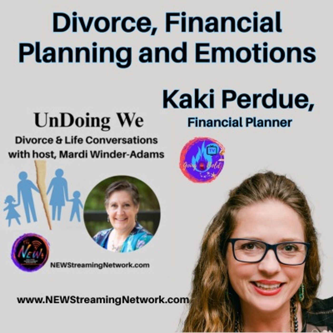 Divorce, Financial Planning and Emotions Kaki Perdue episode artwork