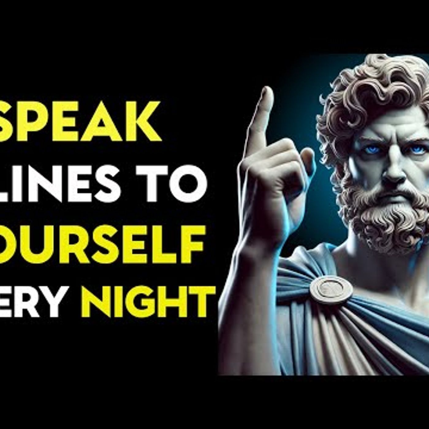 SPEAK 7 LINES to Yourself EVERY NIGHT & CHANGE Your Life FOREVER _ Stoic Philosophy episode artwork
