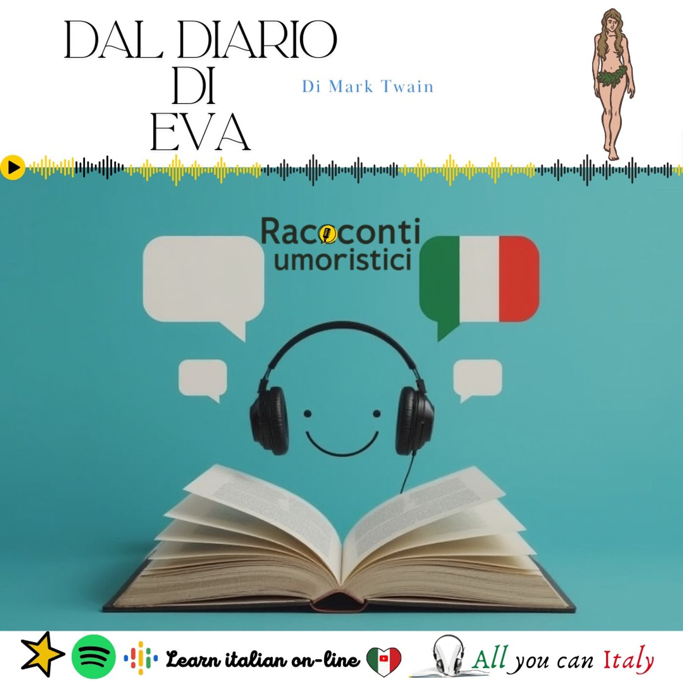 DAL DIARIO DI EVA - ITALIAN PODCAST - RACCONTI UMORISTICI 🎙🎧C1 - C2) episode artwork