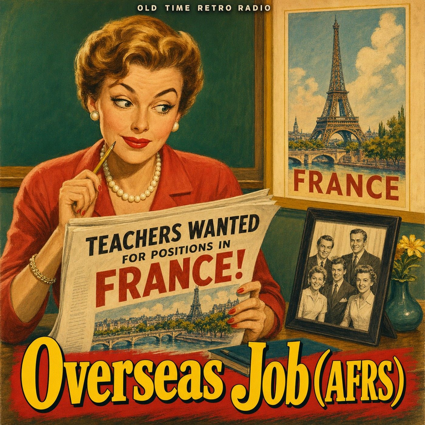 Our Miss Brooks - "Overseas Job (AFRS)" (1951) episode artwork