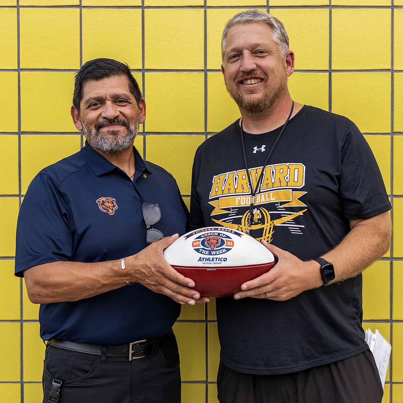Harvard’s Brad Swanson named Chicago Bears Coach of the Week episode artwork