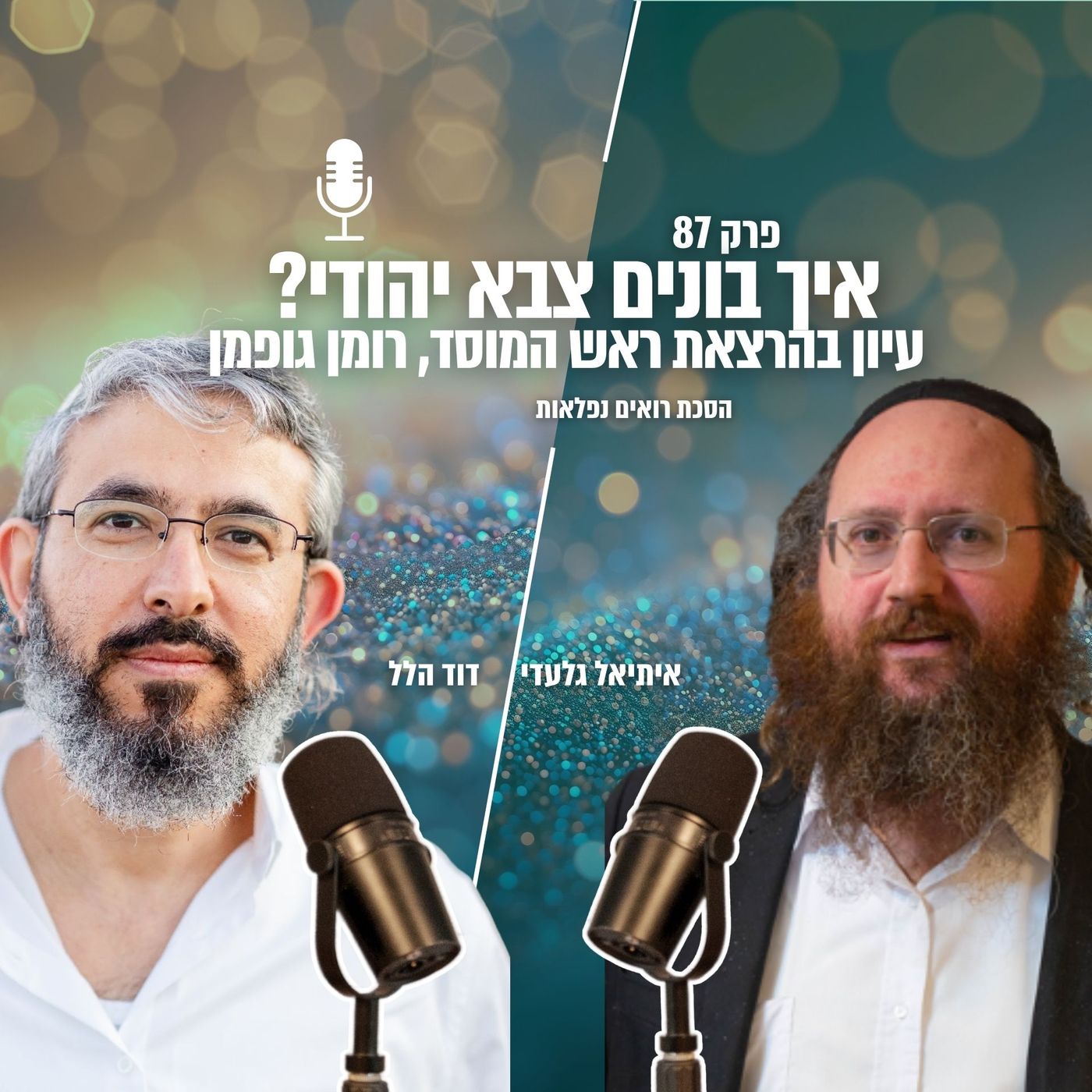 איך בונים צבא יהודי? עיון בהרצאת ראש המוסד, רומן גופמן | הסכת רואים נפלאות | פרק 87 episode artwork