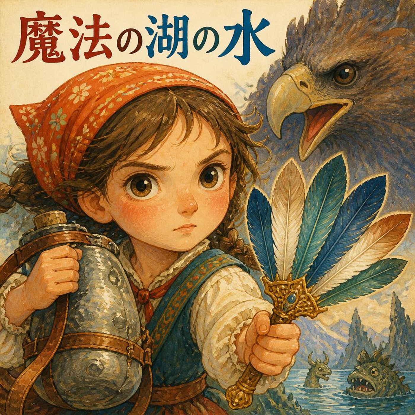 黄金のフラスコと不思議なコンドルの羽 ｜ アンデスの昔話 episode artwork