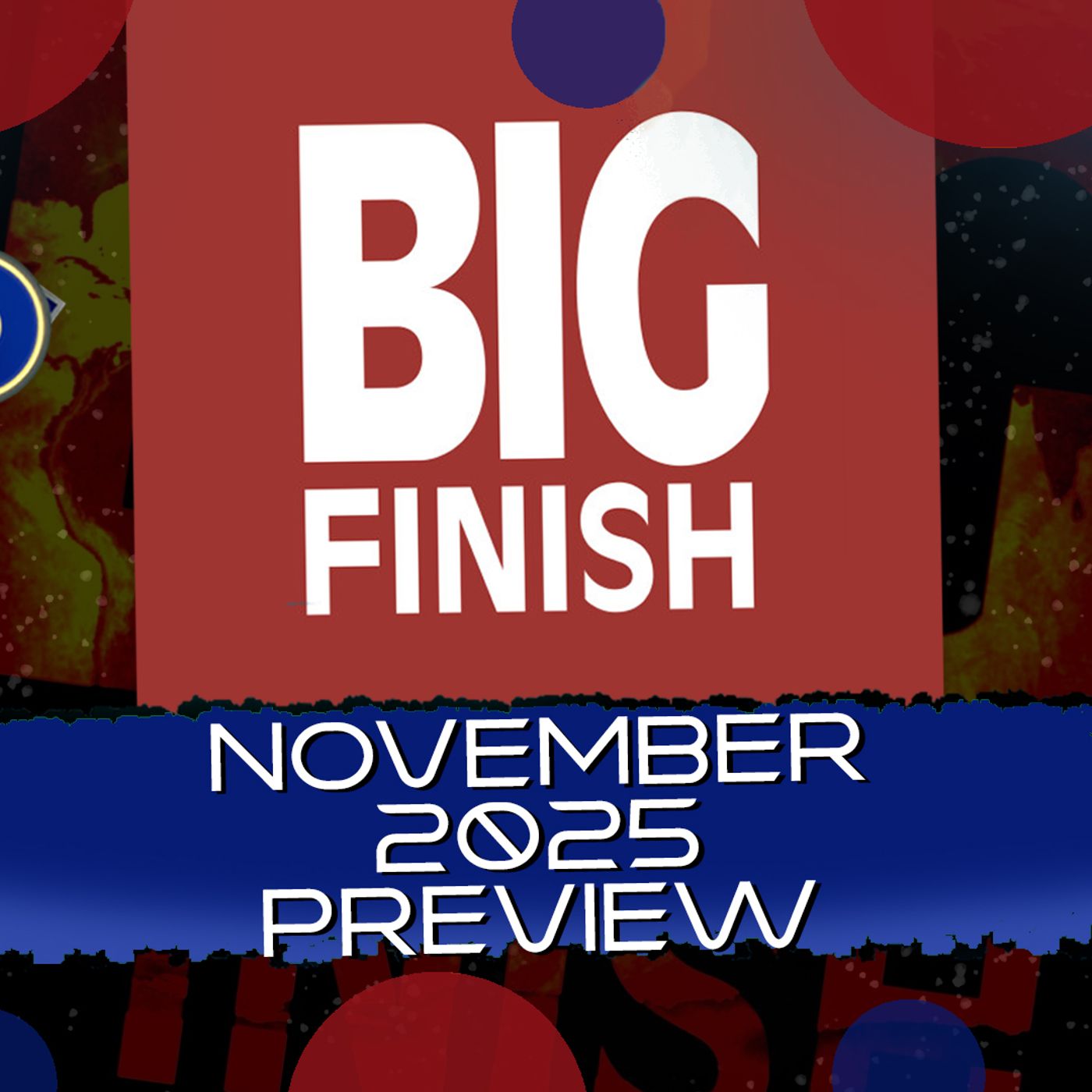 Big Finish November 2025 Preview episode artwork