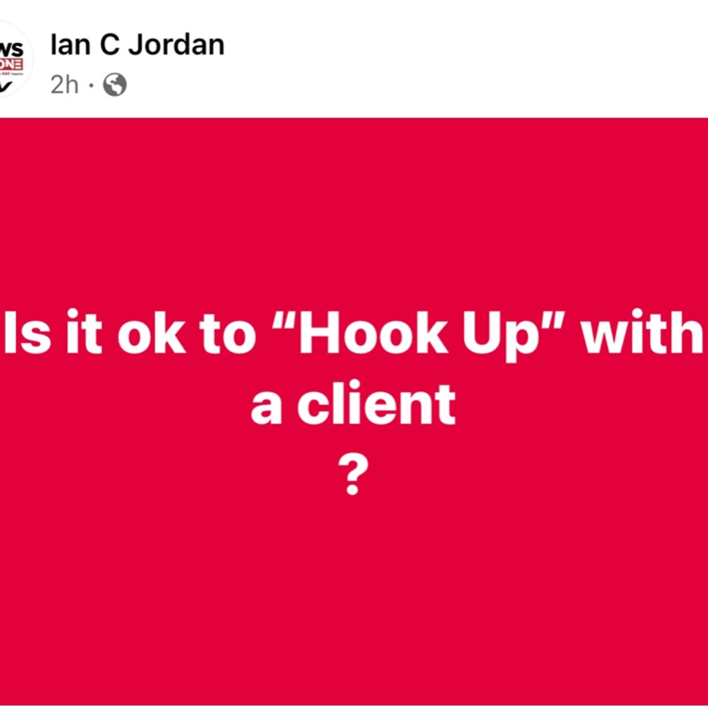 Is it ok to "Hook Up" with a client ? episode artwork