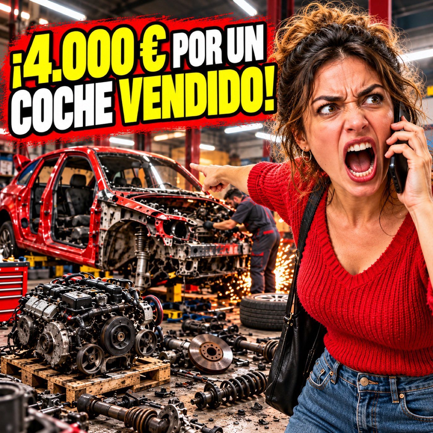 Le cobran 4.000 € por un coche que ya vendió y explota
