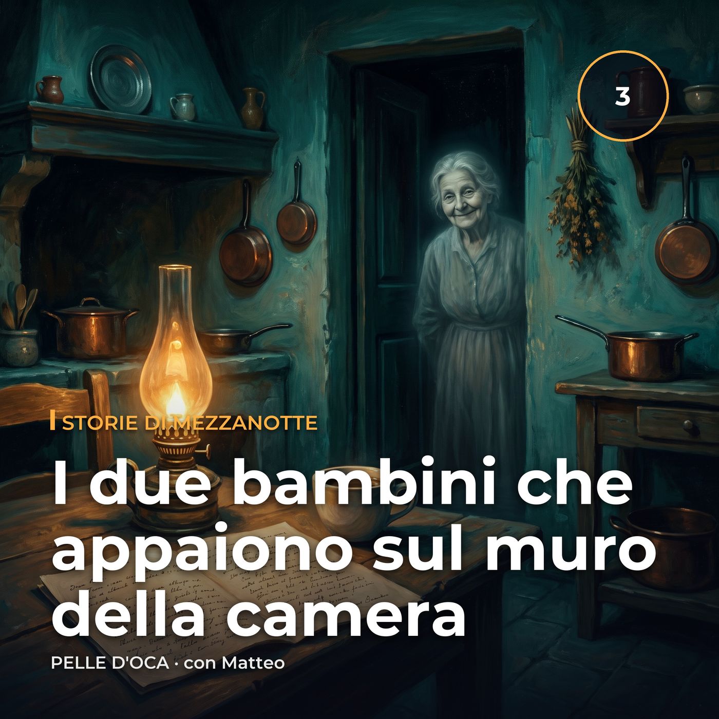 I due bambini che appaiono sul muro della camera episode artwork
