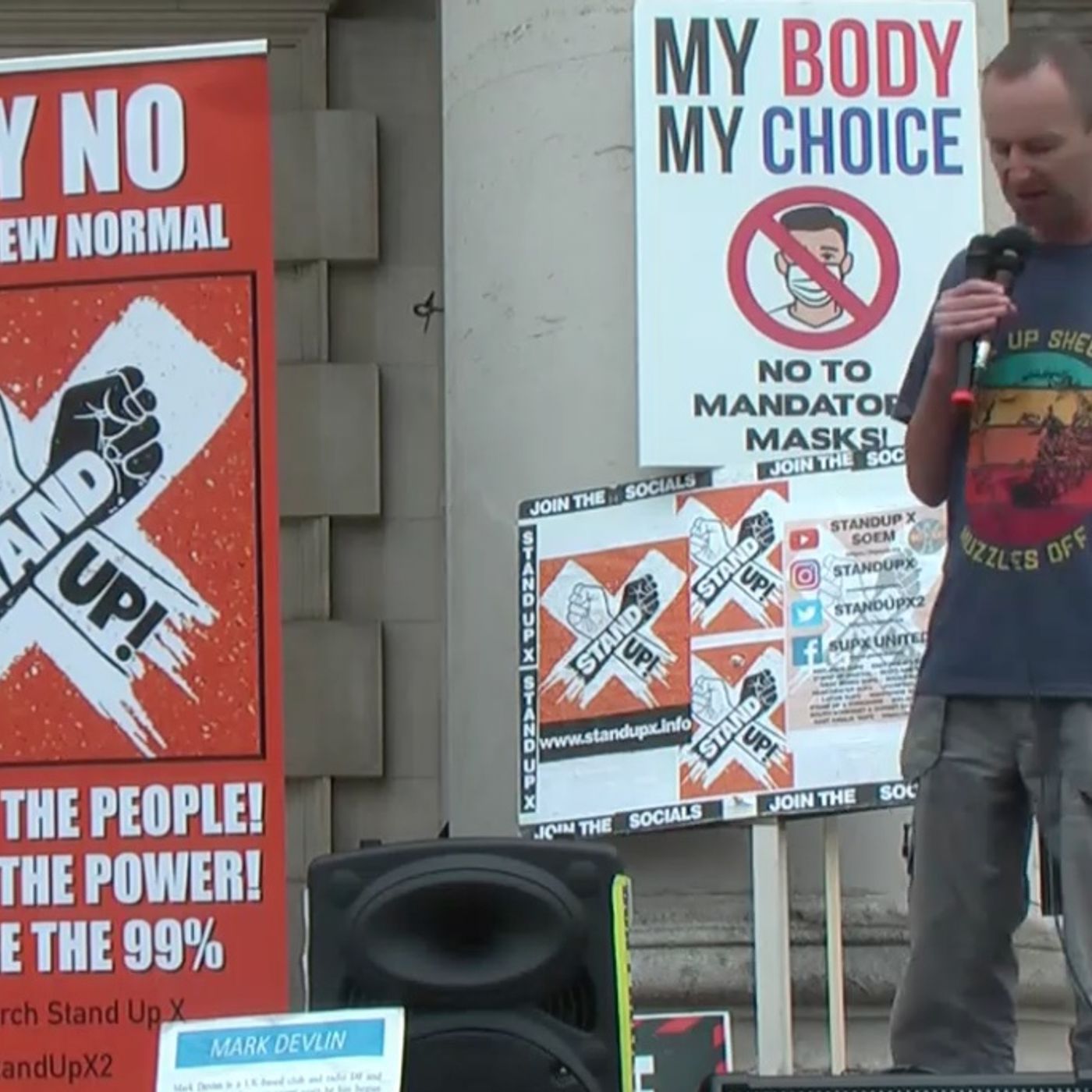 Mark Devlin speech at Stand Up X, Leeds, 18/10/20