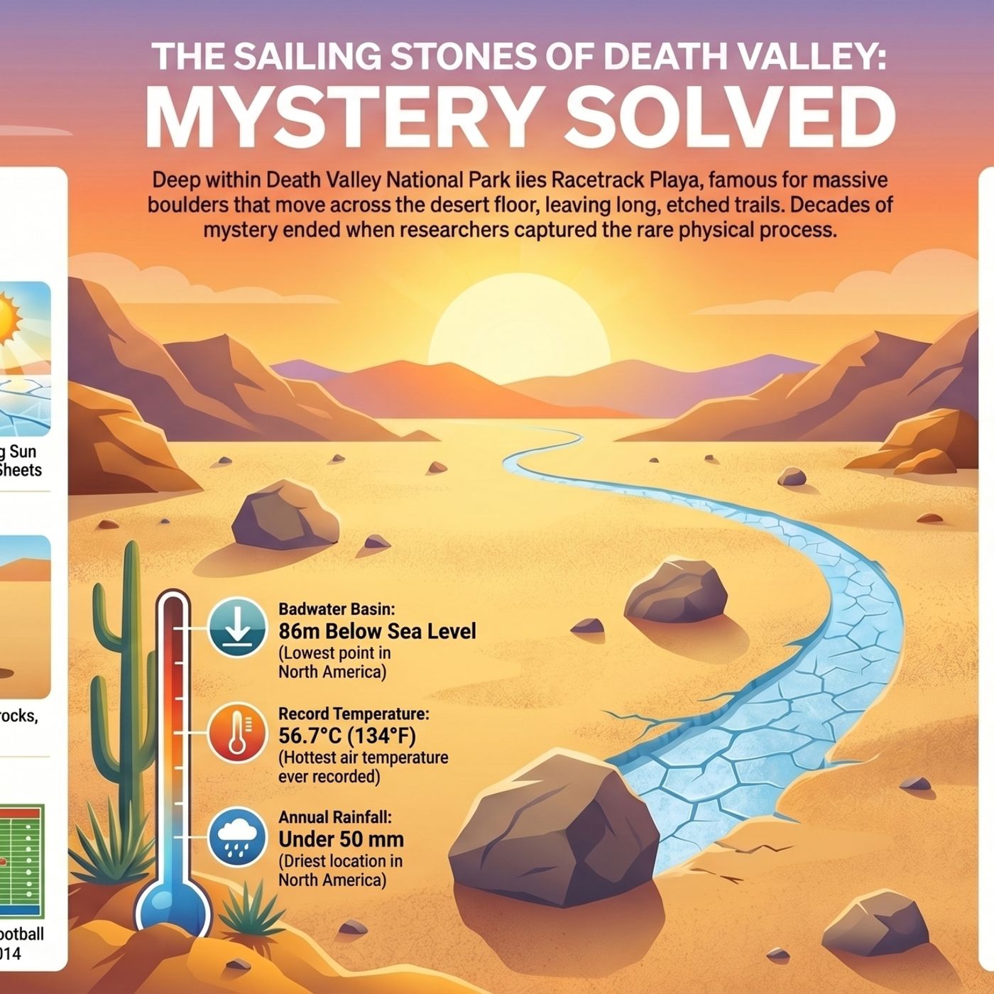 Mystery of the Moving Rocks Of Death Valley