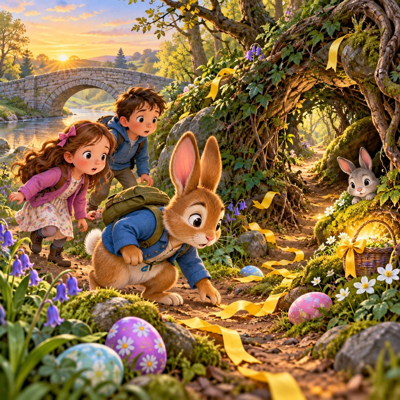 Easter Bunny's Lost Basket
