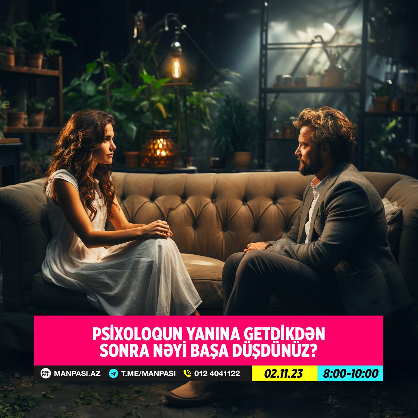 Psixoloqun yanına getdikdən sonra nəyi başa düşdünüz? 02.11.2023