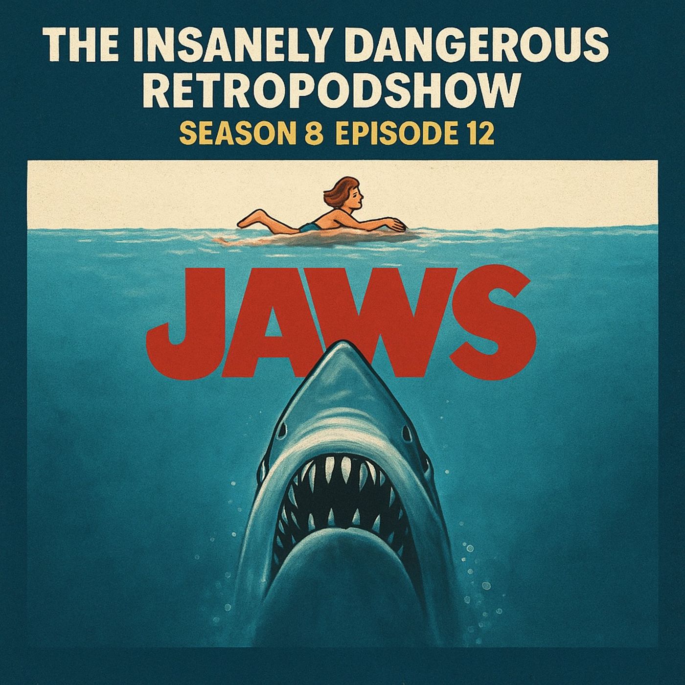 Season 8 Episode 12 - Jaws episode artwork