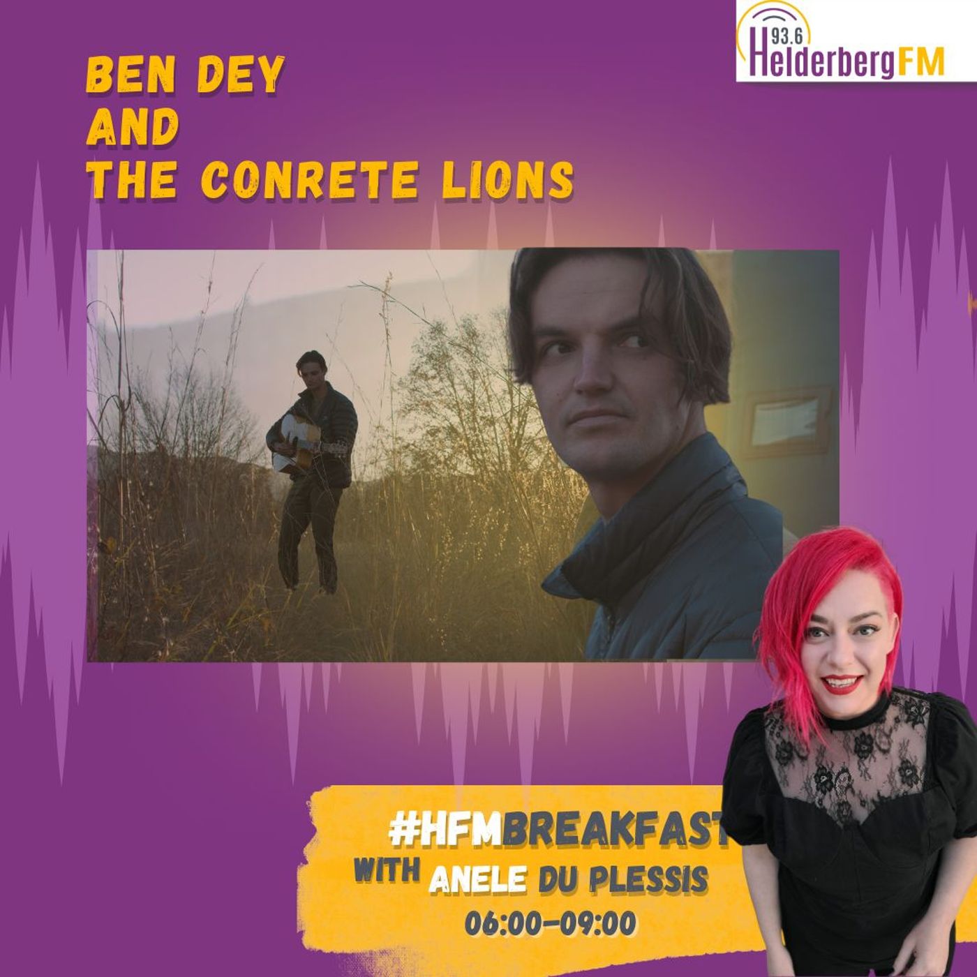 Ben Dey & The Concrete Lions On #HFMBreakfast episode artwork
