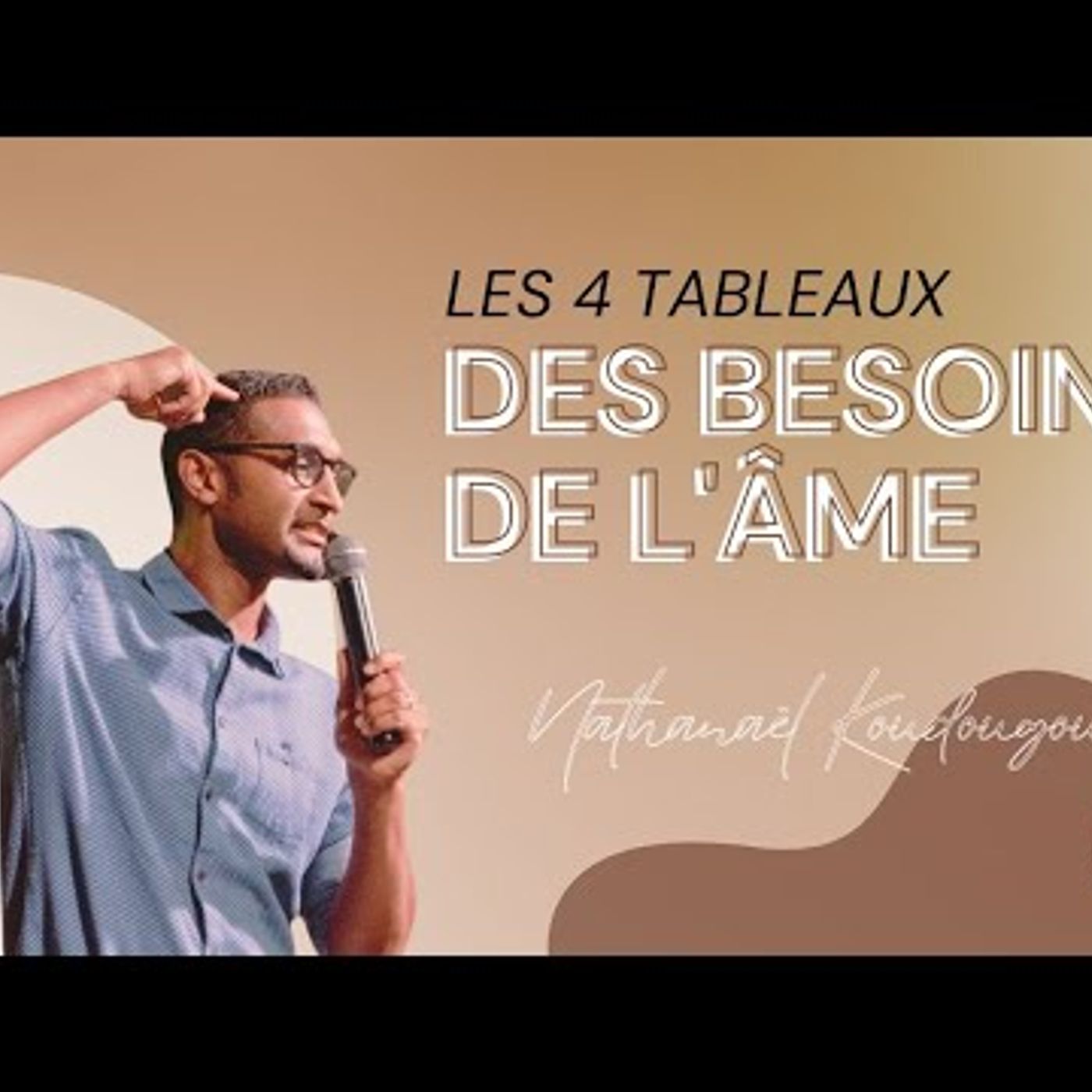 Eglise d'Aix en Provence - Les 4 tableaux des besoins de l'âme - Nathanael KOUDOUGOU