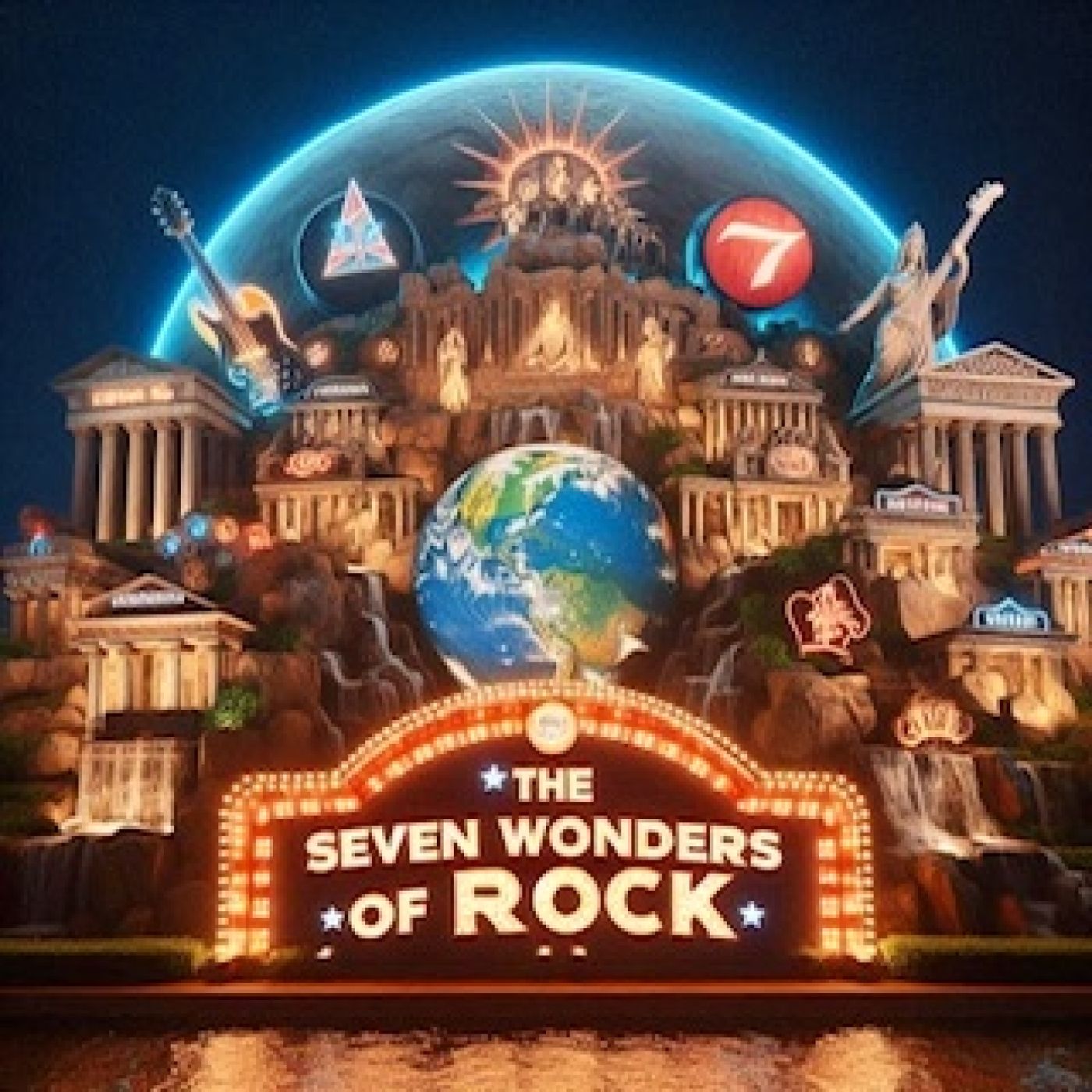 255 - " JUST ROCK " The Seven Wonders Of Rock " episode artwork