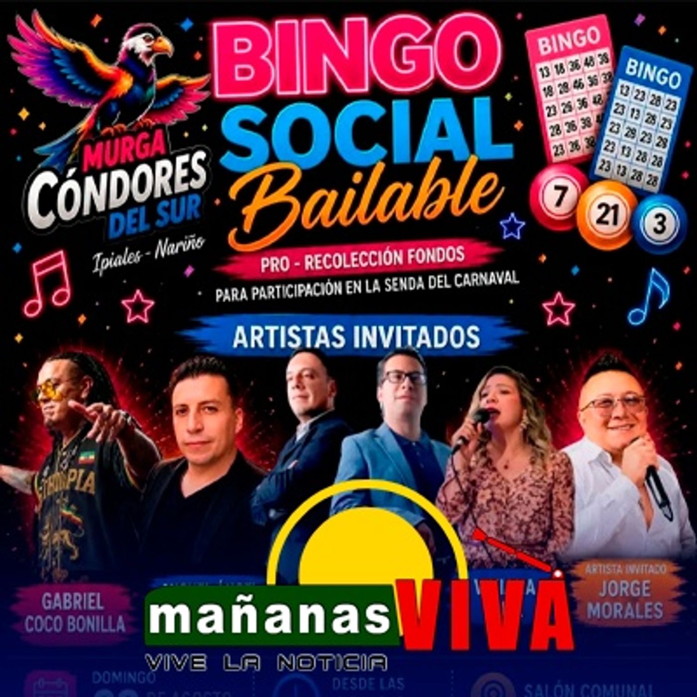 Bingo social bailable en apoyo a la Murga Cóndores del Sur episode artwork