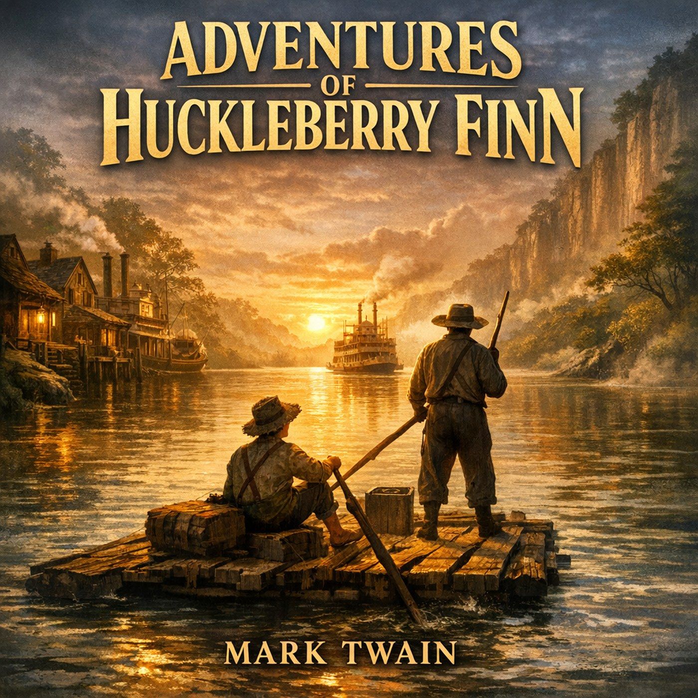 🟡 Adventures of Huckleberry Finn (Alternative Reading) (Full Audiobook) | Mark Twain - Part 2 of 2 episode artwork