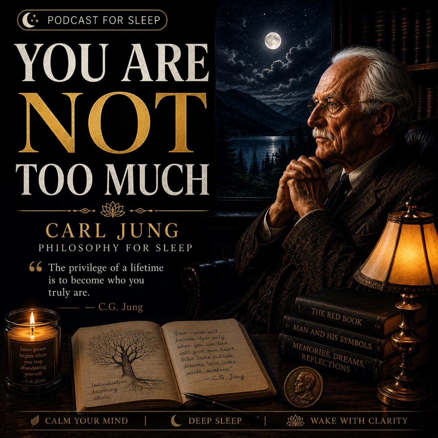 You Are Not Too Much | Carl Jung Philosophy for Sleep