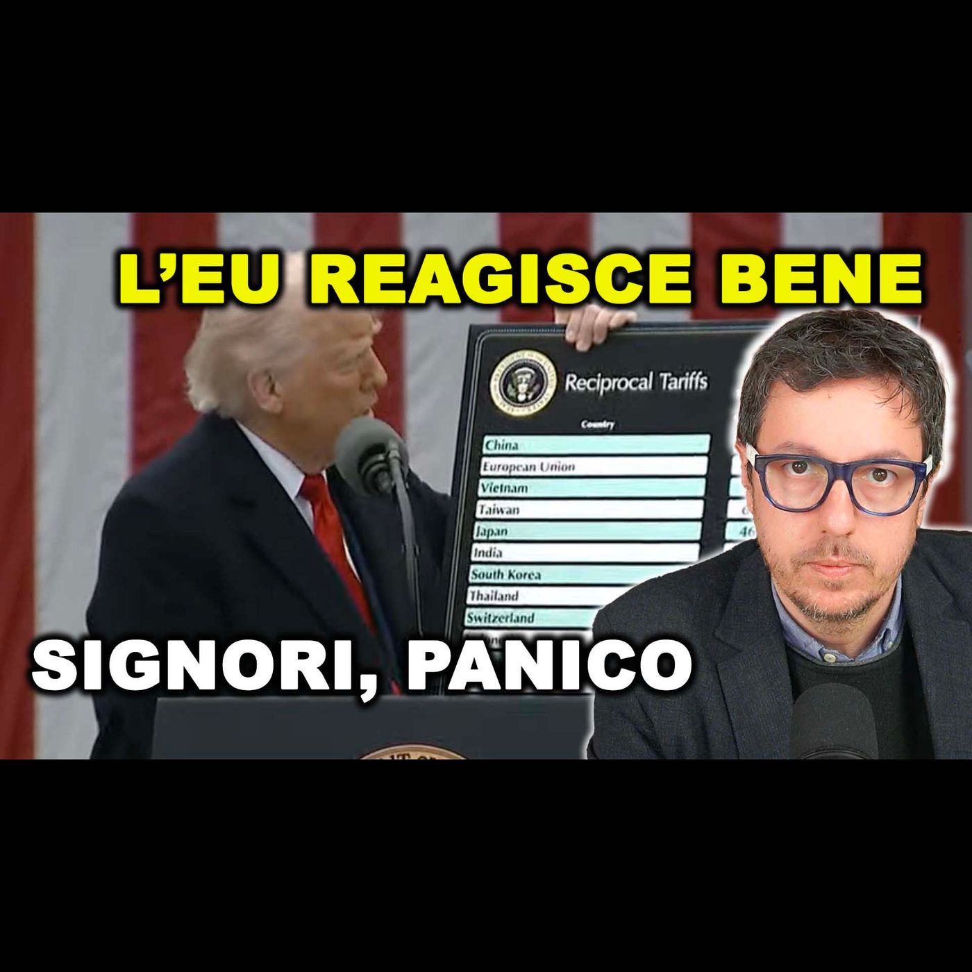 LE REAZIONI AI DAZI DI TRUMP, CAOS in Europa, MELONI: “non è la catastrofe”