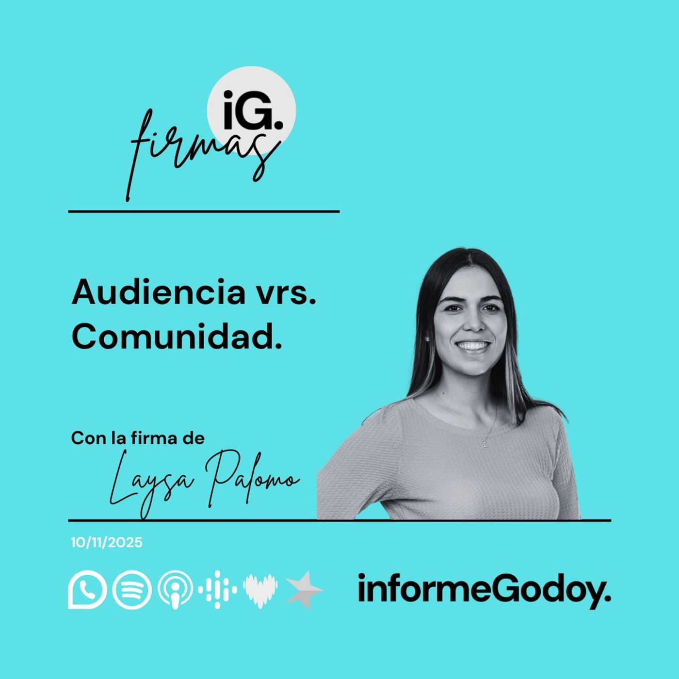Audiencia vrs Comunidad  |  Laysa Palomo episode artwork