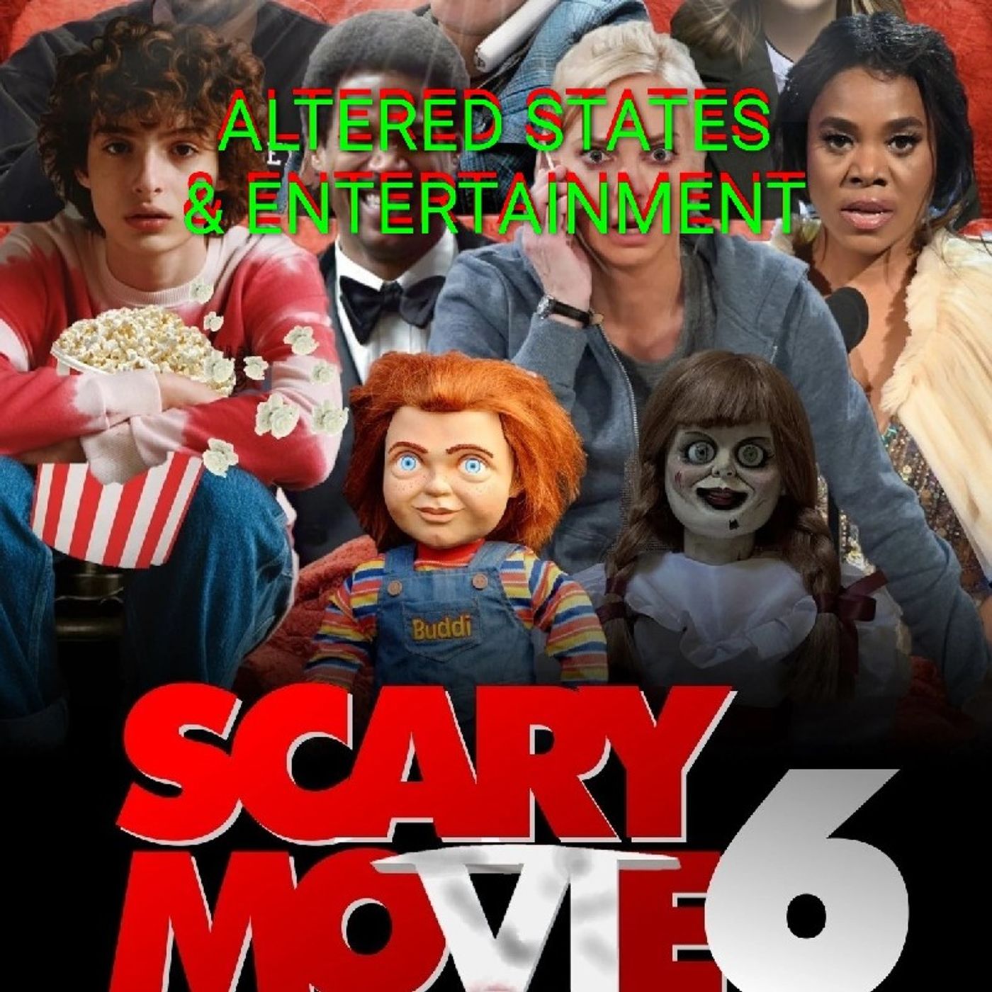 ALTERED STATES & ENTERTAINMENT #38 (SCARY MOVIE 6) episode artwork