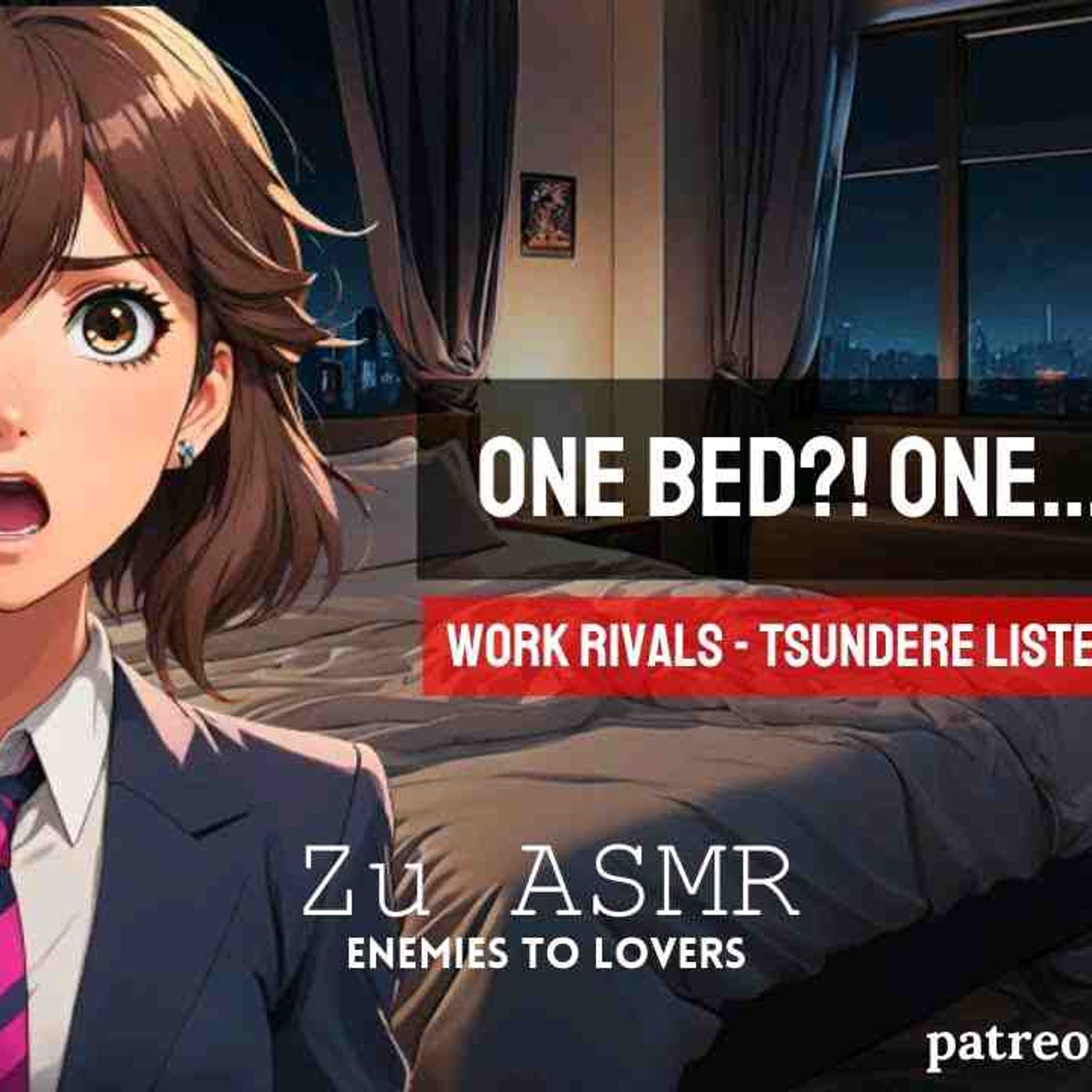 Sharing A Bed With Your Work Rival [F4M][Office Rivals][Enemies To Lovers_][Tsundere Listener][ASMR] episode artwork