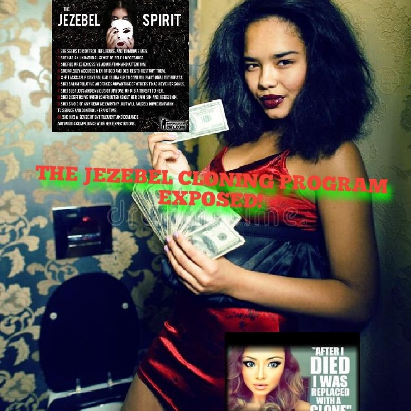 THE JEZEBEL CLOANING PROGRAM EXPOSED!(MANY LADYS OF HEBREW HAVE BEEN SOUL SNATCHED BY SATAN!TO KEEP THE CURSES GOIN!B CARFUL WHO U MEET!) episode artwork