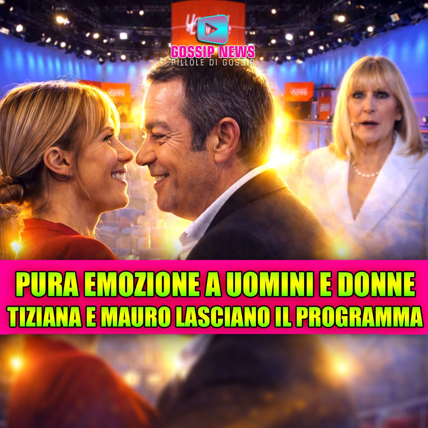 Pura emozione a Uomini e Donne: Tiziana e Mauro lasciano il programma insieme!