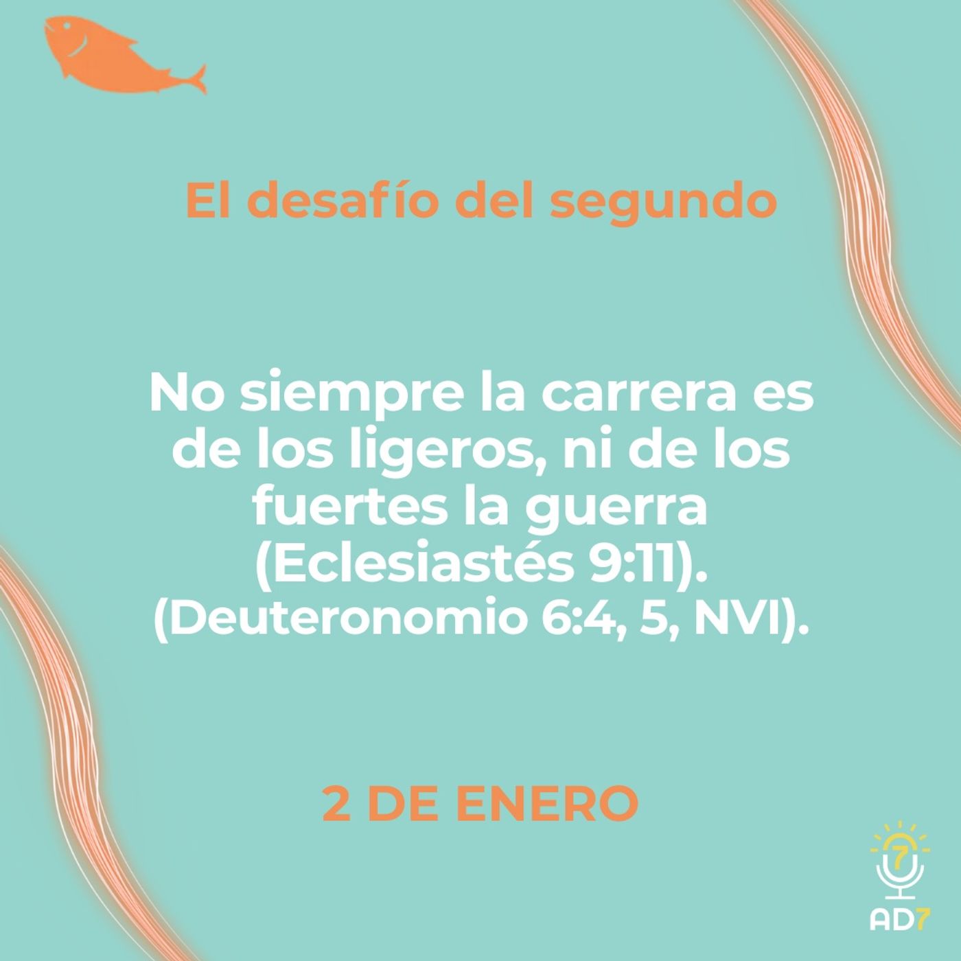 El desafío del segundo ~ Devocional de Jóvenes ~ 2 de enero 2026