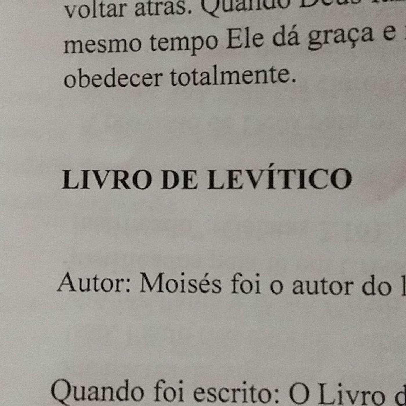 Esboço Livro Levítico episode artwork