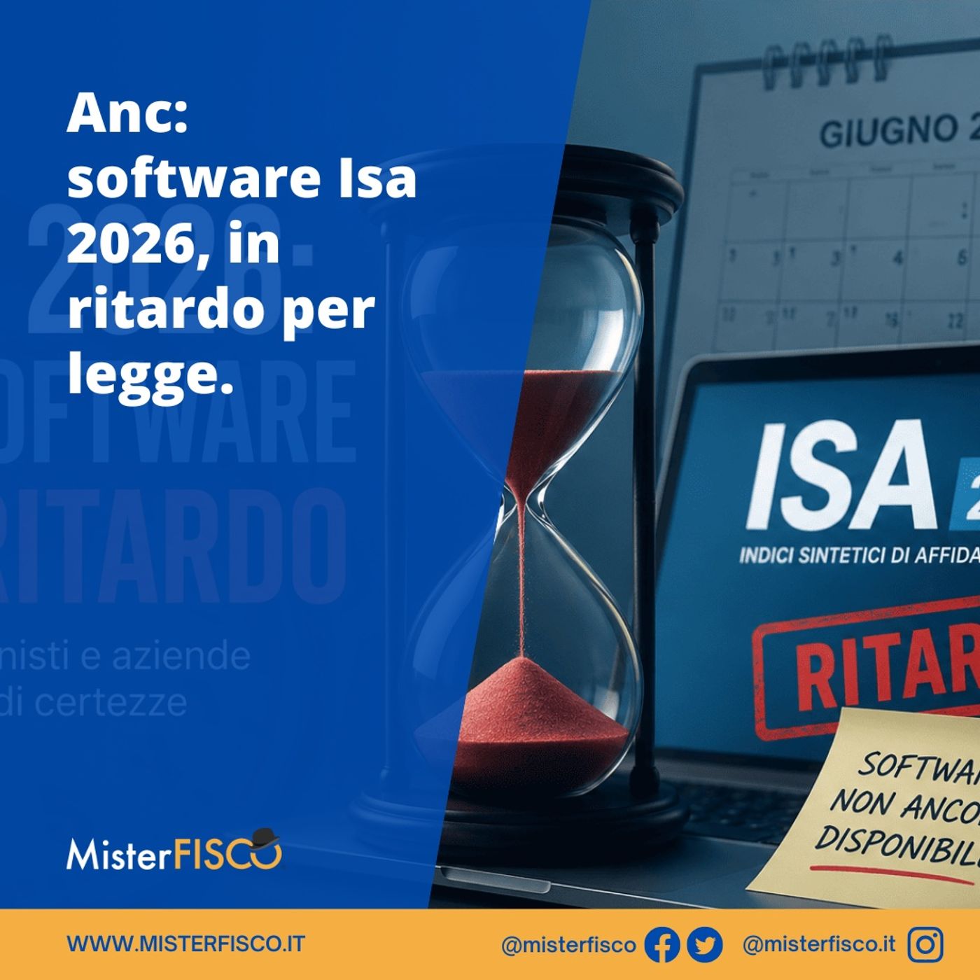 Anc: software Isa 2026, in ritardo per legge episode artwork