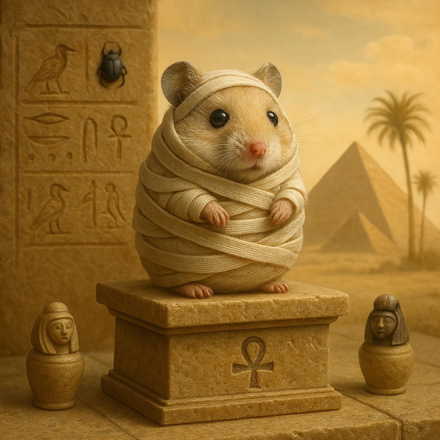 Tu savais que les Égyptiens de l'Antiquité ne se limitaient pas à momifier des chats ou des chiens ? episode artwork