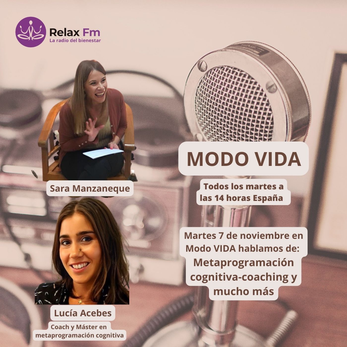 Portada de Modo Vida con Sara Manzaneque
