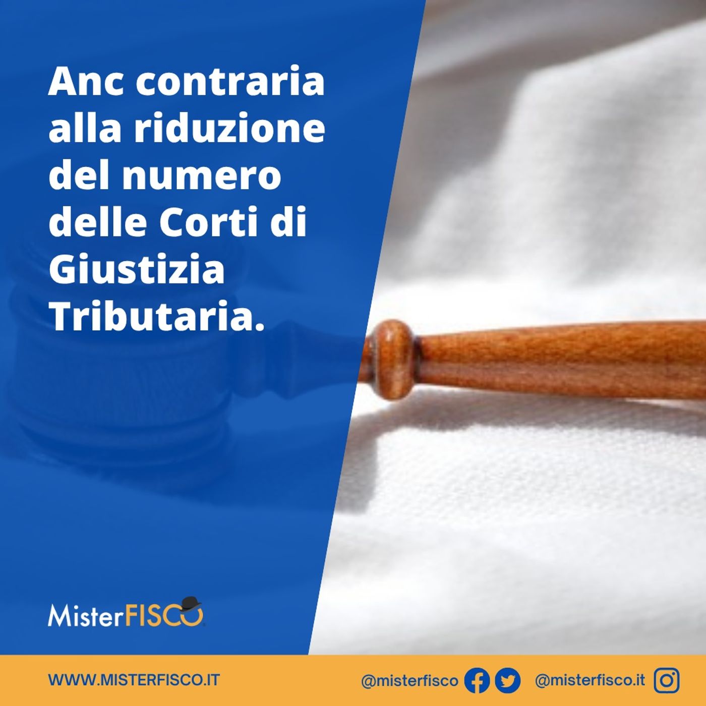 Anc contraria alla riduzione del numero delle Corti di Giustizia Tributaria episode artwork