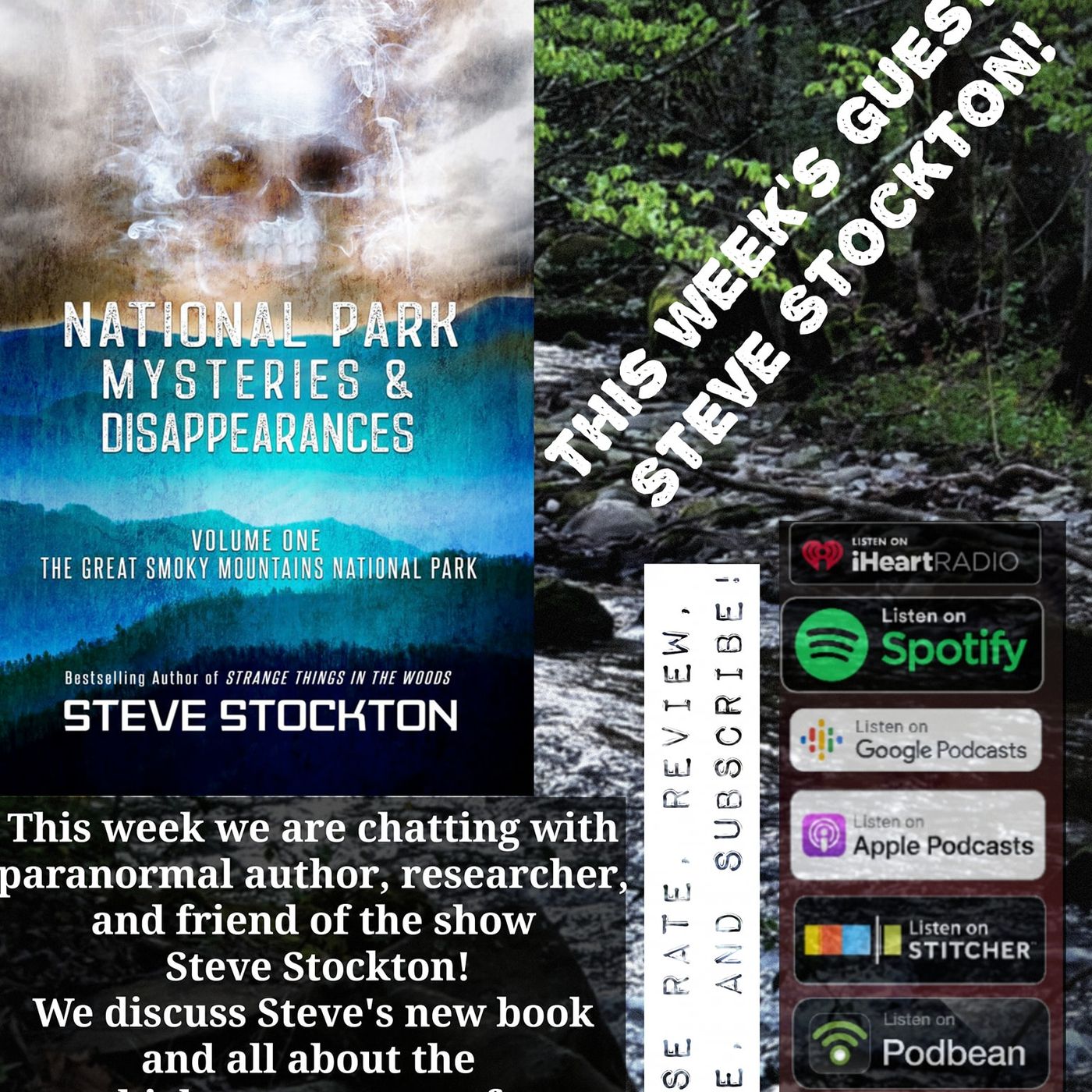 High Strangeness in the Smoky Mountains with Steve Stockton - podcast episode cover