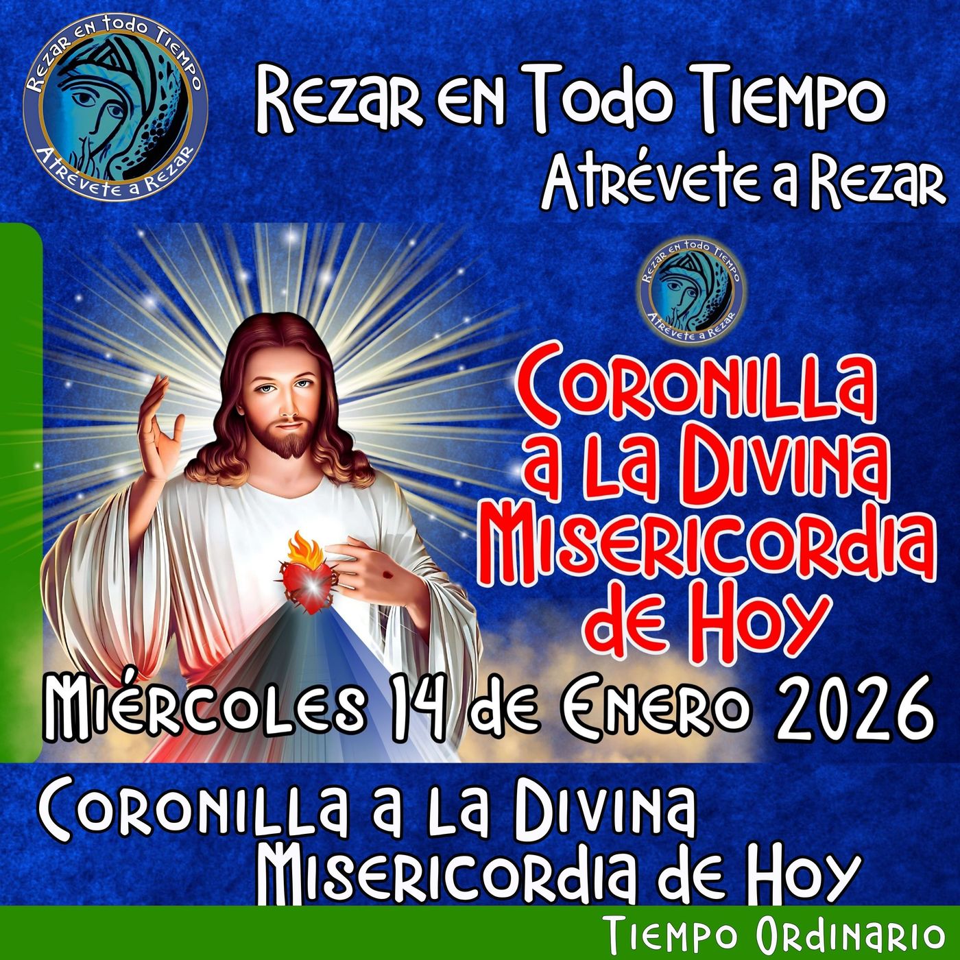 Coronilla a la Divina Misericordia de Hoy Miércoles 14 de Enero 2026. 🙏 #coronillaaladivinamisericordia episode artwork