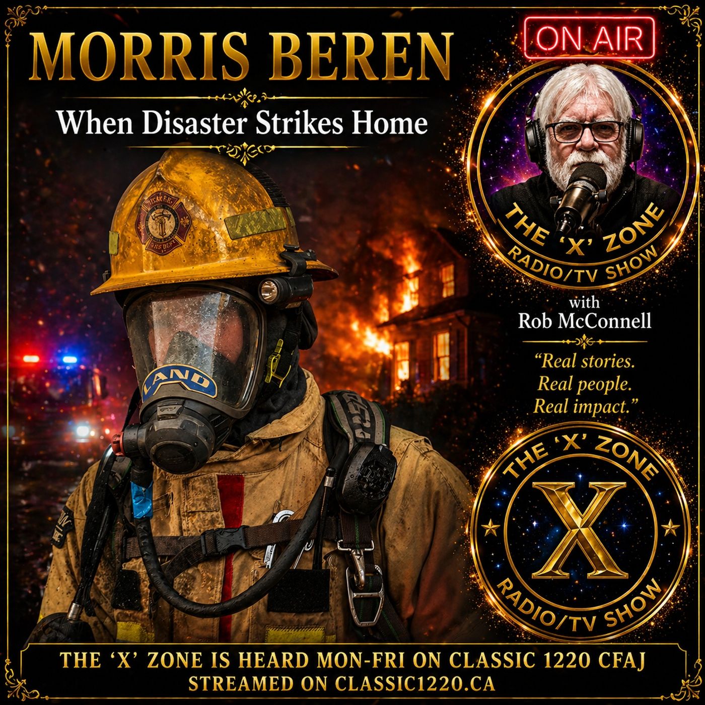 Rob McConnell Interviews - MORRIS BEREN - When Disaster Strikes Home