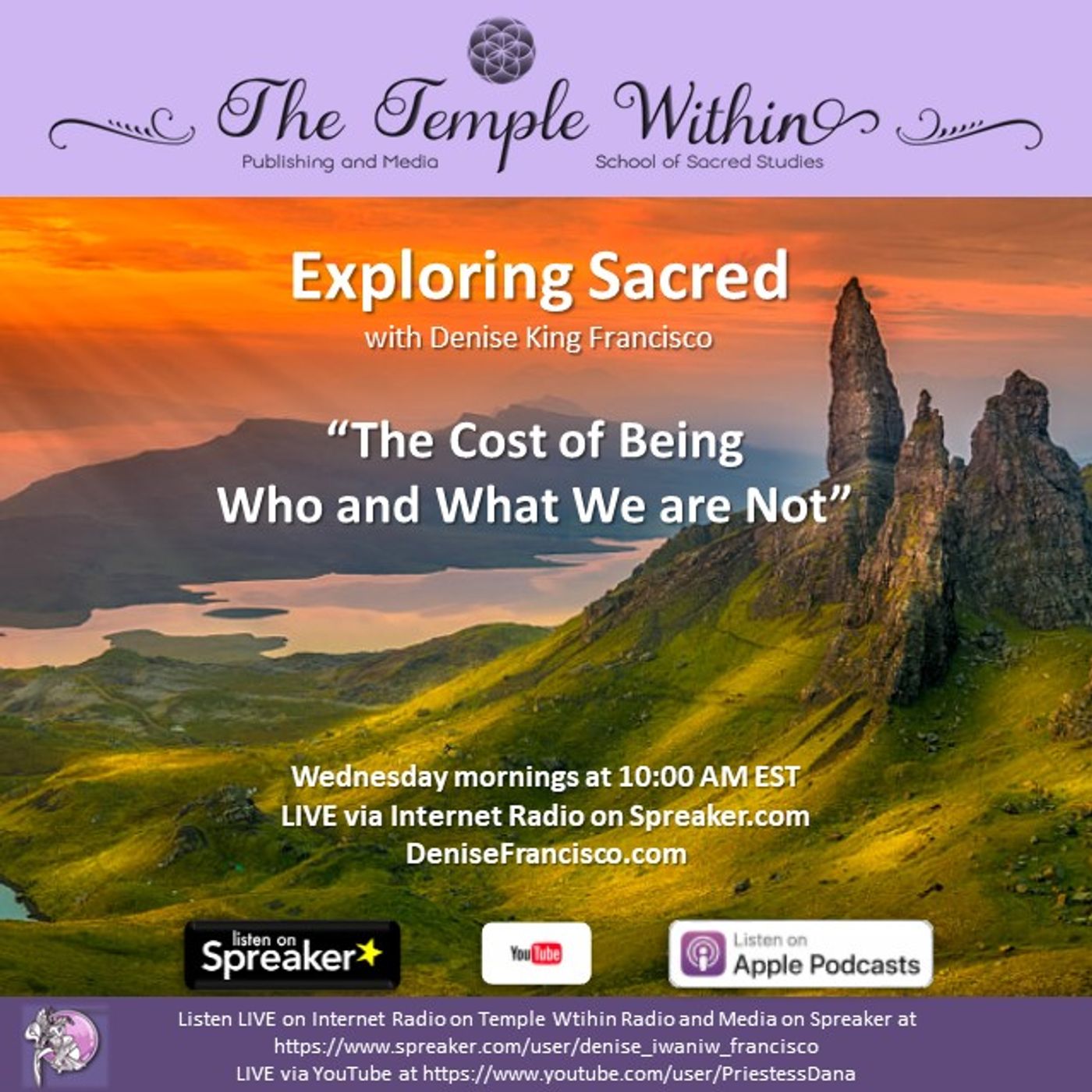 The Cost of Being Who and What We are Not