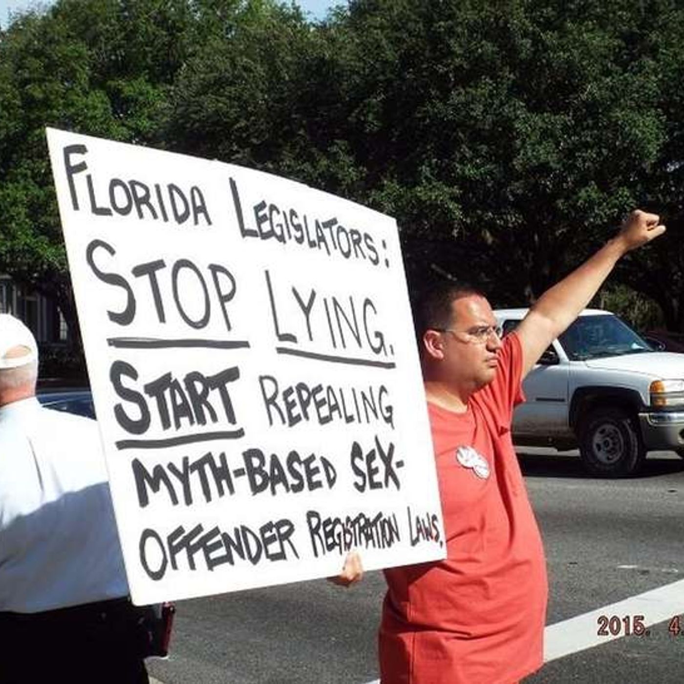 Florida State Senator Sought Restraining Order to Silence Protester + episode artwork