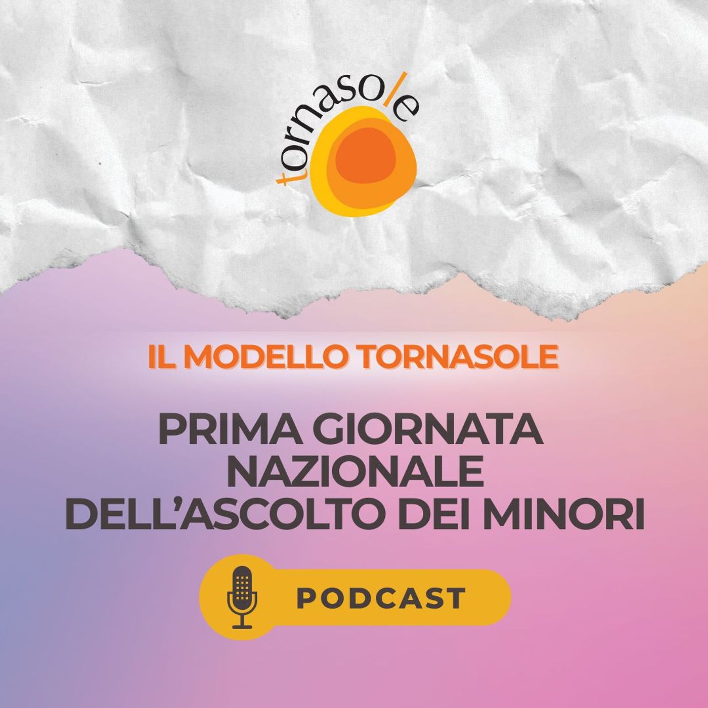 1° Giornata Nazionale Ascolto Minori podcast artwork