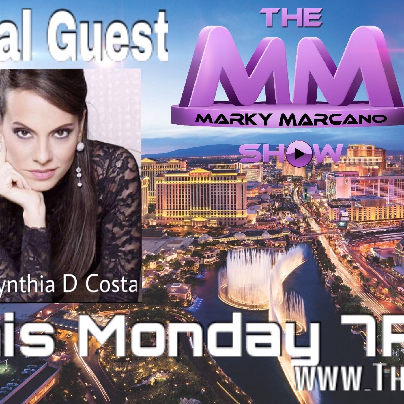 TheMarkyMarcanoShow feat Cynthia D'Costa--Tambores Calientes episode artwork