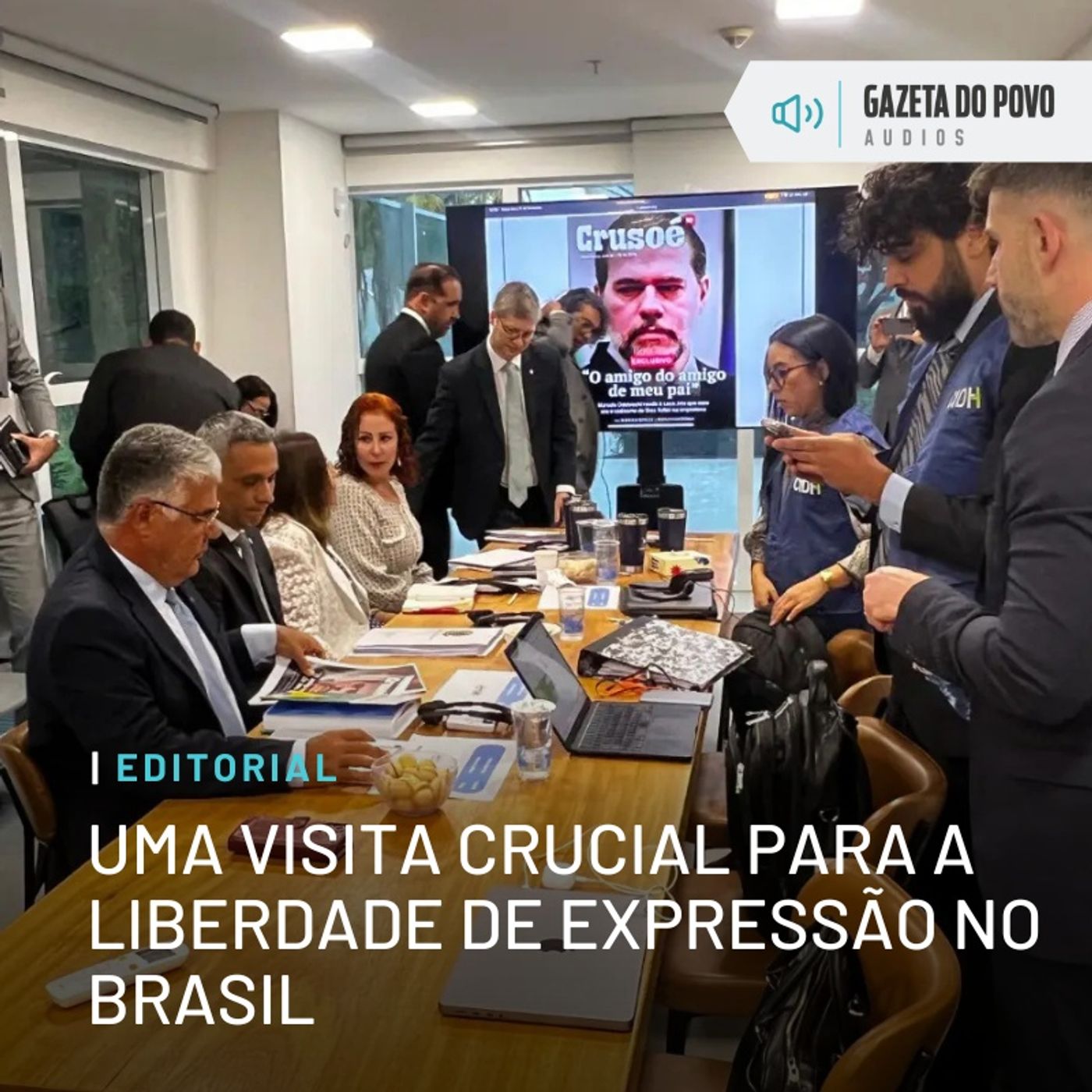 Editorial: Uma visita crucial para a liberdade de expressão no Brasil