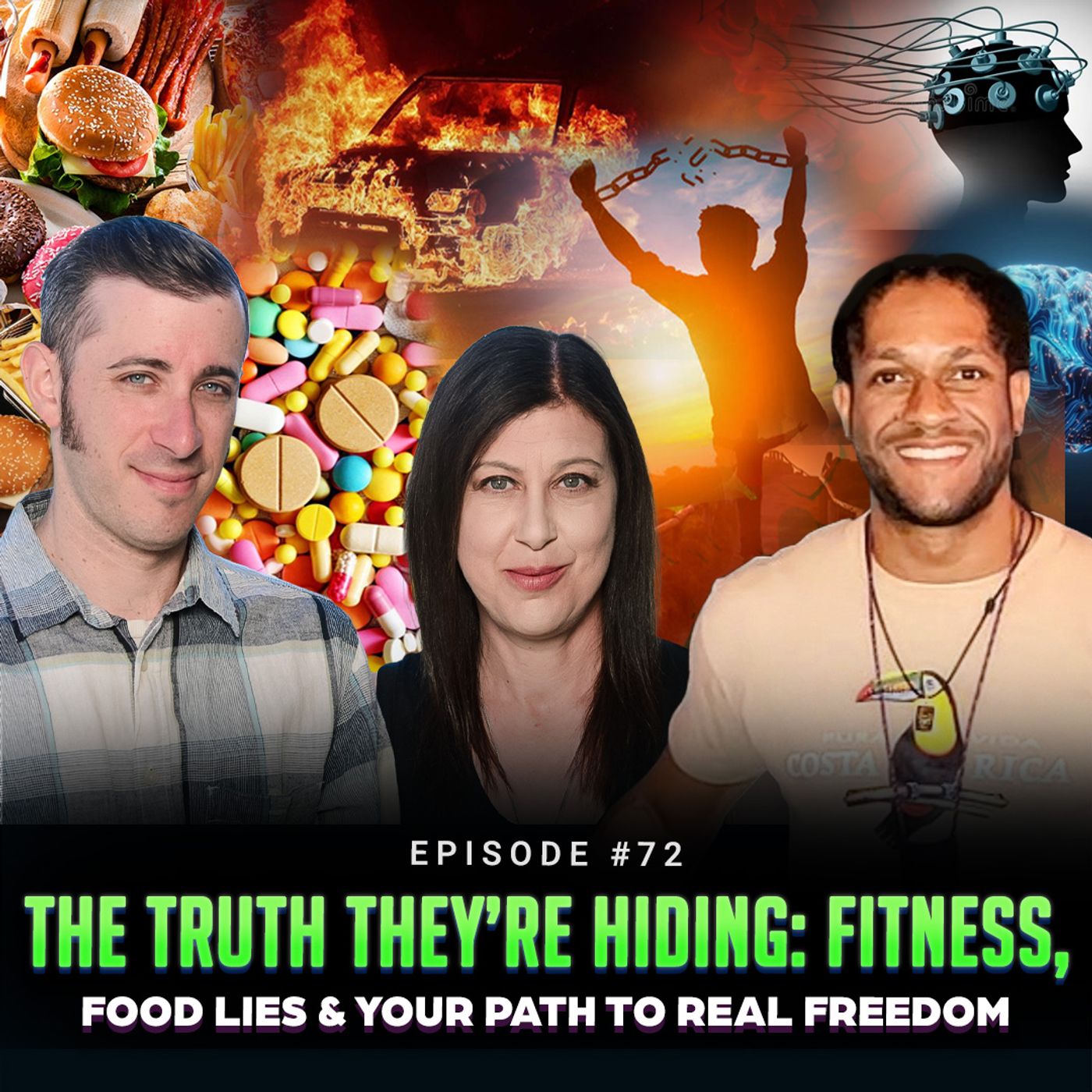 Episode #72 - The Truth They’re Hiding: Fitness, Food Lies & Your Path to Real Freedom w/ Sharon Daphna & Gabriel Lazar